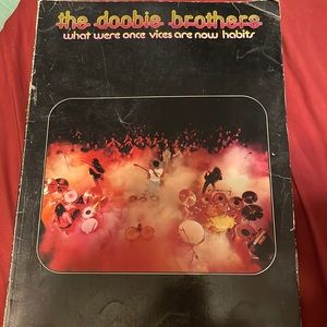 the doobie brothers “what were once vices are now habits” song book, vintage